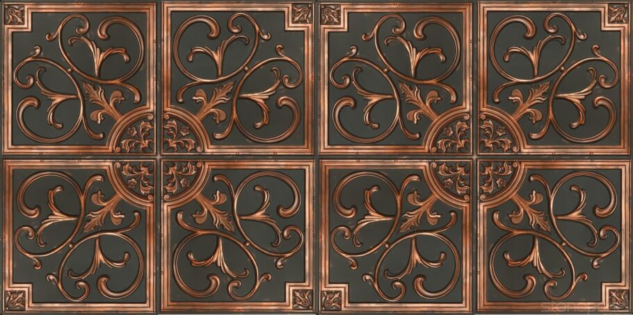 Mayon Argent Copper Tavan Kaplama Paneli