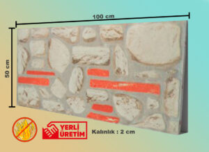 Doğal Taş Desenli Strafor, Taş Duvar Paneli, STD-515