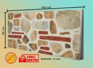 Doğal Taş Desenli Strafor, Taş Duvar Paneli, STD-535