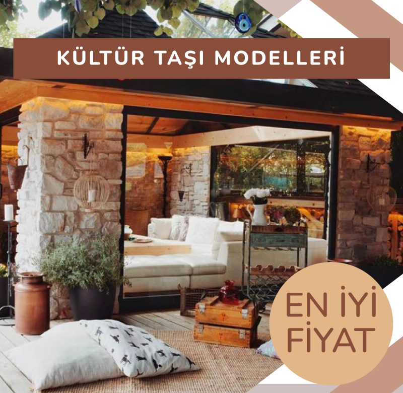 Taş Kaplama, Kültür Taşı, Kültür Taşı Fiyatları